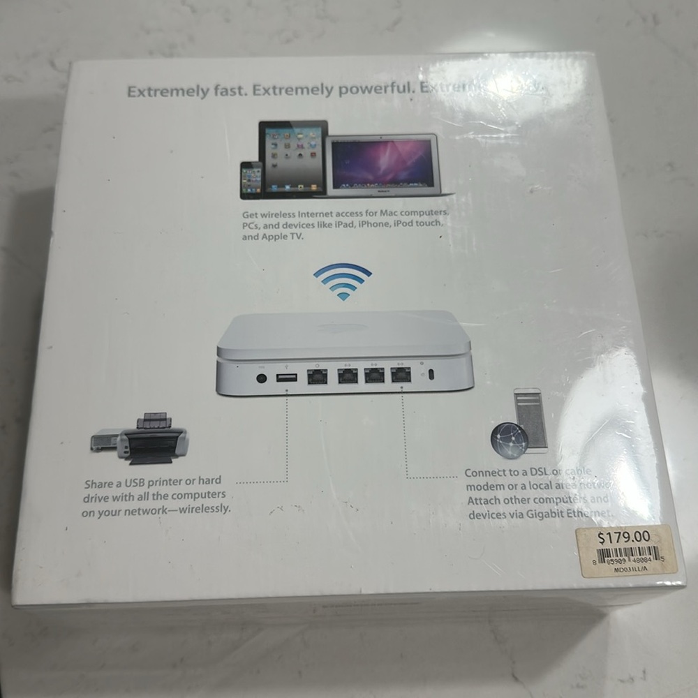 Apple AirPort Extreme White Router - Picture 4 of 4